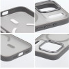 Case for iPhone 16 PRO Flexline Mag Cover compatible with MagSafe gray OEM