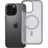 Case for iPhone 16 PRO MAX Flexline Mag Cover compatible with MagSafe gray OEM