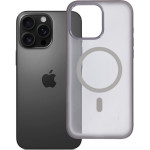 Case for iPhone 16 PRO MAX Flexline Mag Cover compatible with MagSafe gray OEM