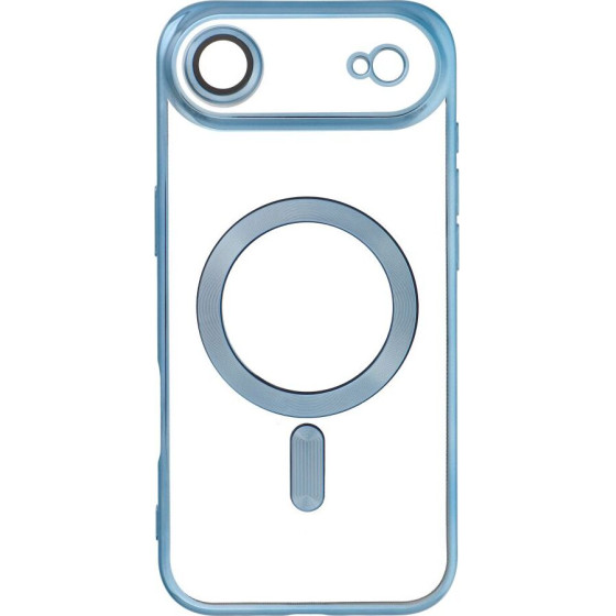 Case for iPhone 17 AIR Electro Mag Cover compatible with MagSafe blue OEM
