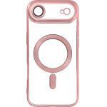 Case for iPhone 17 AIR Electro Mag Cover compatible with MagSafe gold-rose OEM