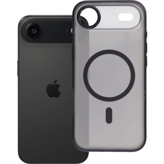 Case for iPhone 17 AIR Flexline Mag Cover compatible with MagSafe black OEM