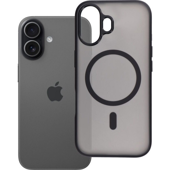 Case for iPhone 17 Flexline Mag Cover compatible MagSafe black OEM