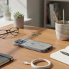 Case for iPhone 17 Flexline Mag Cover compatible with MagSafe gray OEM