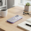 Case for iPhone 17 Flexline Mag Cover compatible with MagSafe purple OEM