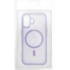 Case for iPhone 17 Flexline Mag Cover compatible with MagSafe purple OEM