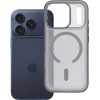 Case for iPhone 17 PRO Flexline Mag Cover compatible with MagSafe gray OEM