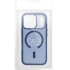 Case for iPhone 17 PRO MAX Flexline Mag Cover compatible with MagSafe navy blue OEM