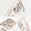 Case for Samsung A57 Electro Mag Cover compatible with MagSafe gold OEM