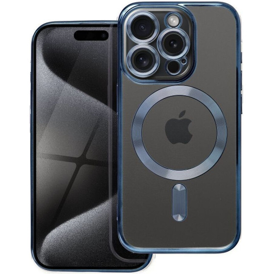 Case for Samsung A57 Electro Mag Cover compatible with MagSafe titanium blue OEM