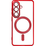 Case for Samsung S26 Electro Mag Cover compatible with MagSafe red OEM