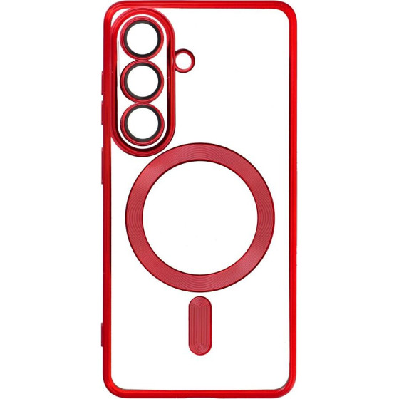 Case for Samsung S26 Electro Mag Cover compatible with MagSafe red OEM