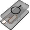Case GO ORANGE compatible with MagSafe for XIAOMI Redmi Note 15 Pro 5G black OEM