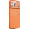 Case MAKE 17 compatible with MagSafe for IPHONE 15 cosmic orange OEM
