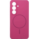 Case SILICONE 2mm for SAMSUNG S26 compatible with MagSafe pink OEM