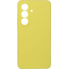 Case SILICONE 2mm for SAMSUNG S26 lemon OEM