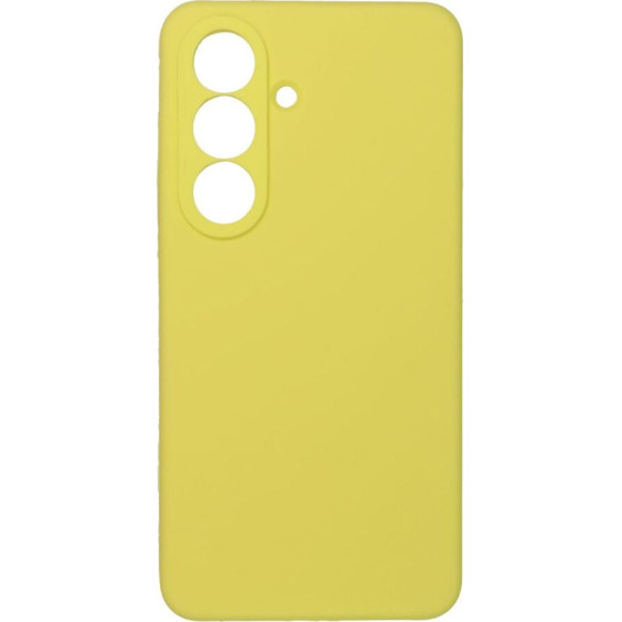 Case SILICONE 2mm for SAMSUNG S26 lemon OEM