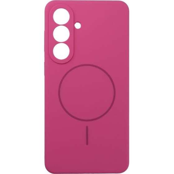 Case SILICONE 2mm for SAMSUNG S26 Plus compatible with MagSafe pink OEM