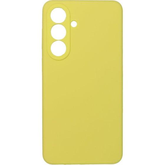 Case SILICONE 2mm for SAMSUNG S26 Plus lemon OEM