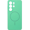 Case SILICONE 2mm for SAMSUNG S26 Ultra compatible with MagSafe mint OEM