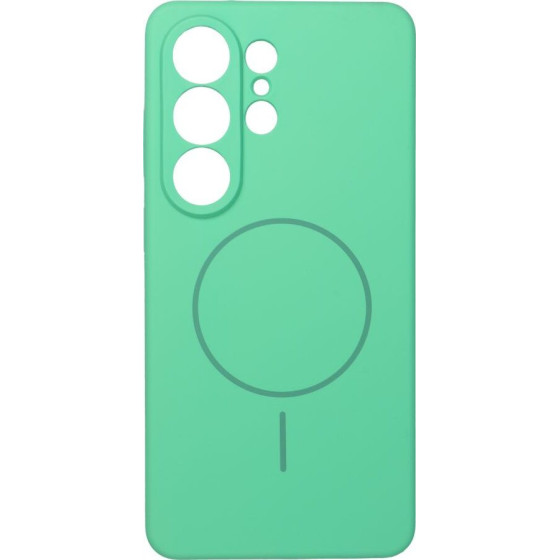Case SILICONE 2mm for SAMSUNG S26 Ultra compatible with MagSafe mint OEM