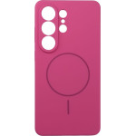 Case SILICONE 2mm for SAMSUNG S26 Ultra compatible with MagSafe pink OEM