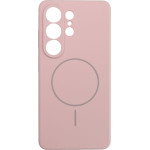 Case SILICONE 2mm for SAMSUNG S26 Ultra compatible with MagSafe sand pink OEM