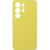 Case SILICONE 2mm for SAMSUNG S26 Ultra lemon OEM