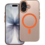 Case SIMPLY compatible with MagSafe for IPHONE 17 titanium desert OEM