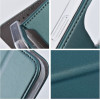 SMART MAGNETO Book case for SAMSUNG A37 dark green OEM