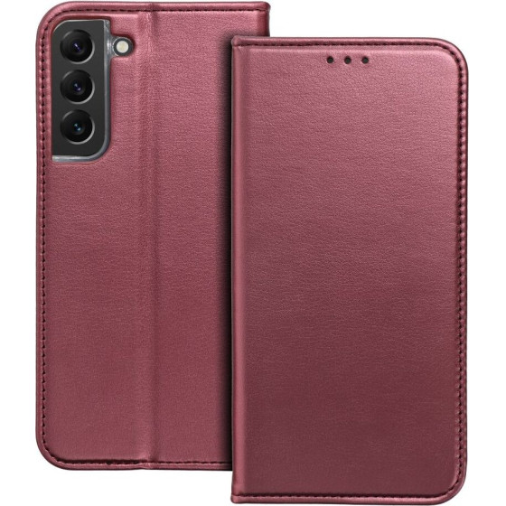 SMART MAGNETO Book case for SAMSUNG A57 burgundy OEM