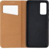 SMART PRO Book leather case for SAMSUNG A57 5G brown OEM