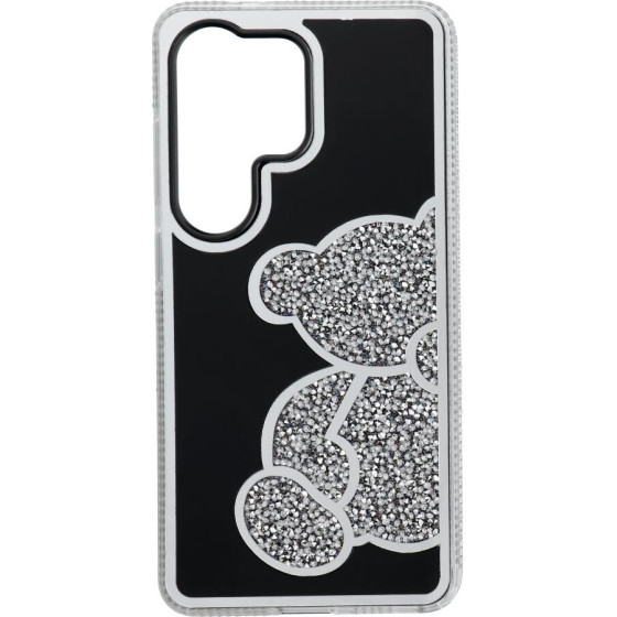 TEDDY BEAR Case for SAMSUNG S26 Ultra silver OEM