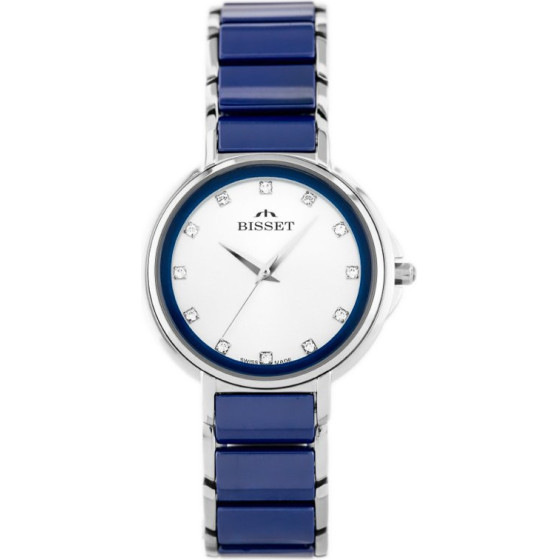 Bisset WOMEN'S Watch BSBX01 (zb552e) - Ceramic - (BSBX01SISX03BX)