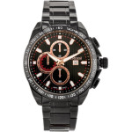 G. Rossi MEN'S Watch - Blues (zg094g) black/Rose + Box - (9153B-1A1)