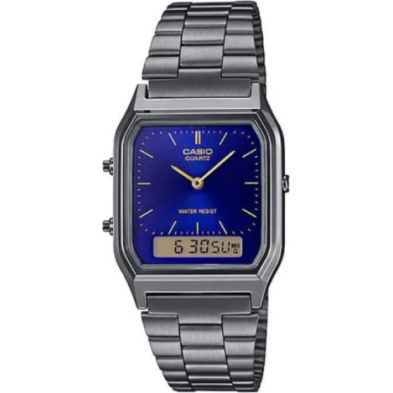 Casio Vintage Unisex Watch + Box - (AQ-230GG-2A)