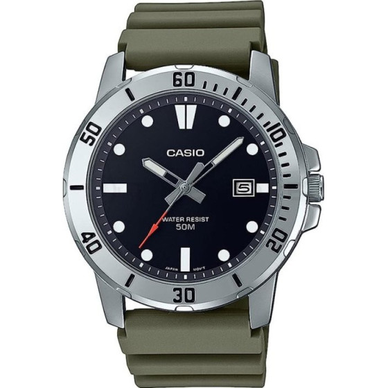 Casio Men's watch + Box - (MTP-VD01-3EVUDF)