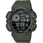 Casio Men's watch Digital Moonphase + Box - (WS-1500H-3B)