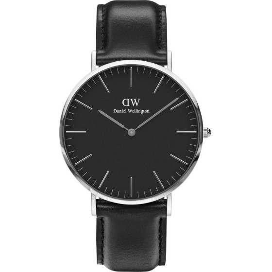 Daniel Wellington Men's watch Classic Black Sheffield + Box - (DW00100133)