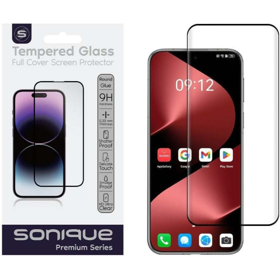 Sonique Curvy Glass Premium Series Hd Full Cover 9H Huawei Pura 80 Pro 5G �����