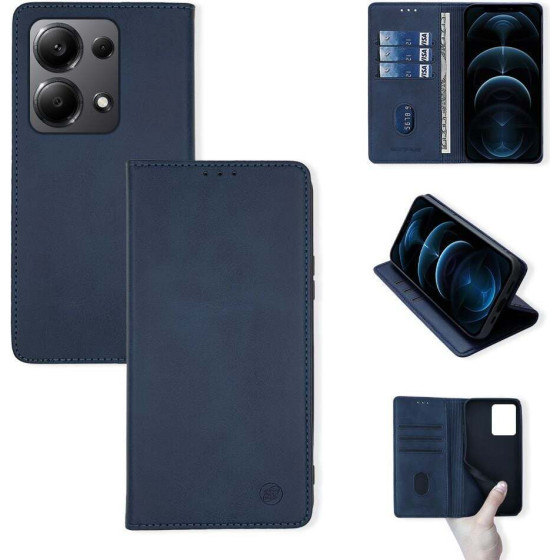 Sonique ���� ��������� Vintage Magnet Wallet Xiaomi Redmi Note 13 Pro 4G / Poco M6 Pro 4G / Redmi Note 14S ���� ������