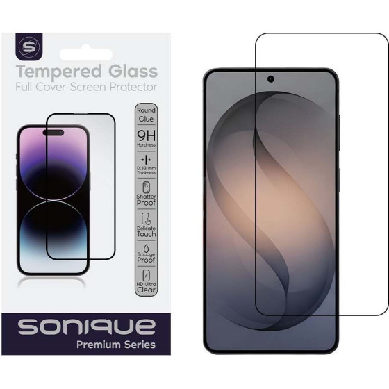 Sonique Hardy Glass Premium Series Hd Full Cover 9H (Fingerprint unlock) Samsung Galaxy S26 �����
