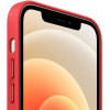 Apple Leather Magsafe Cover For Iphone 12 Mini Red - (MHK73ZM/A)