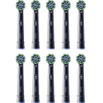 Oral-B Sonic Toothbrush Head 8006540861981 , 10x Cross 10-Pack Black - (8,006540862e+12)