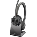 HP - Inc Poly Voyager 4320 Uc Stereo USB-A Headset +BT700 USB-A Adapter +Charging Stand - (77Y99AA)