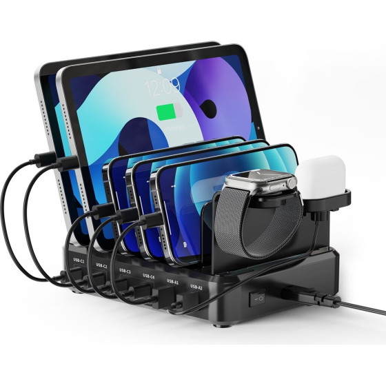 EWENT EW1335 Mobile Device Charger Universal Black Ac Fast Charging Indoor - (435344)