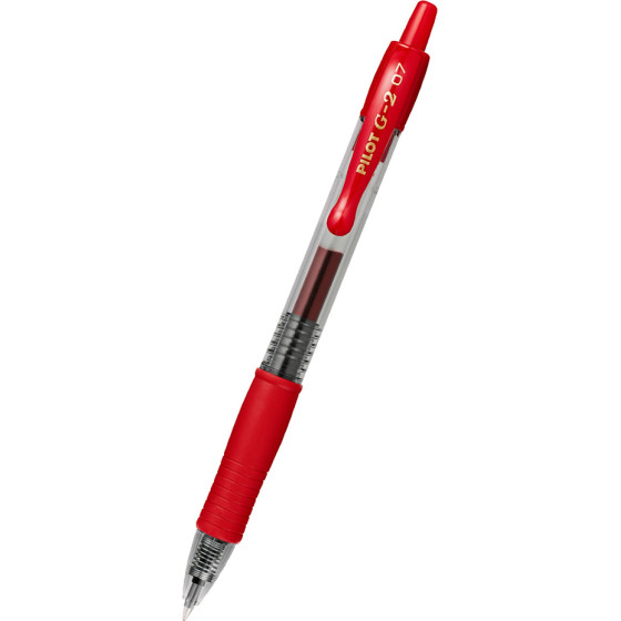 Pilot ����� ��������� Gel G-2, 0.7mm, 14cm, ������� - (BL-G2-7-R)