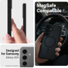 Crong Hybrid Matte Magnetic - MagSafe Case Samsung Galaxy S24 (Black) - (CRGHMMSGS24BLK)