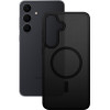 Crong Hybrid Matte Magnetic - MagSafe Case Samsung Galaxy S25 FE (Black) - (CRGHMMSGS25FEBLK)