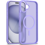 Crong Hybrid Matte Magnetic - MagSafe iPhone 17 Case (Lavender) - (CRGHMMIP1763LVR)
